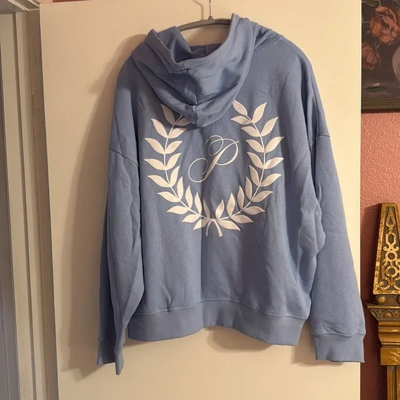 PINK Ivy Fleece Campus Full Zip Hoodie - Picture 3 of 3